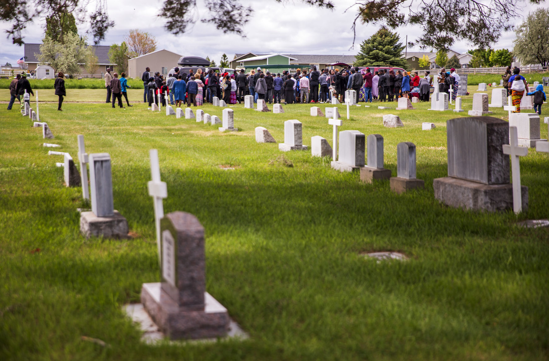 Preaching at a funeral